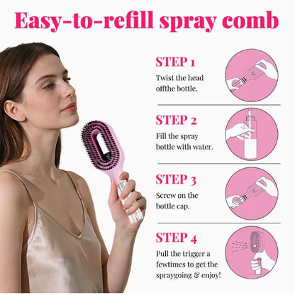 Aurora Revival™ Frizz-Free Mist Brush